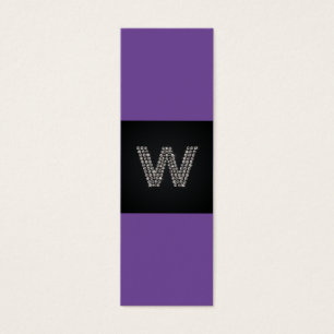 Cartes De Visite bling - W