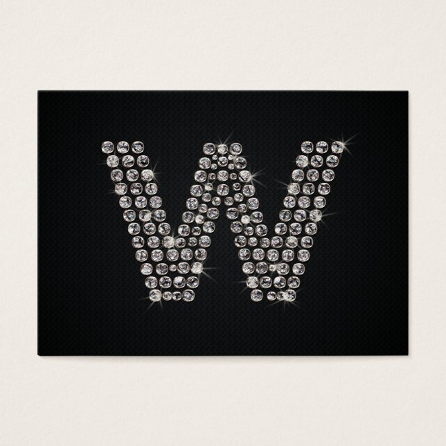 Cartes De Visite bling - W (Devant)