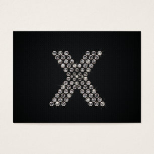 Cartes De Visite bling - X