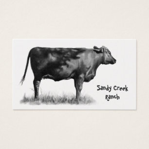 Cartes De Visite Boeuf, bétail, vache : Agriculture, ferme : Art d