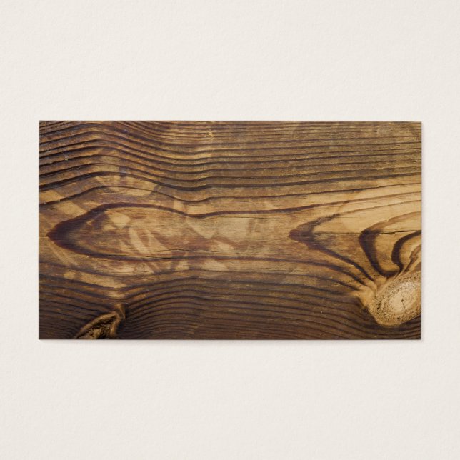 Cartes De Visite bois foncé (Devant)