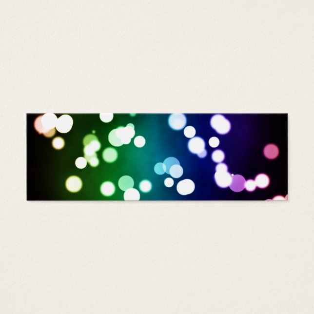 Cartes De Visite Bokeh Signet (Devant)