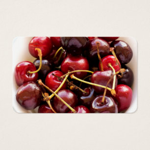 Cartes De Visite bol de cerises