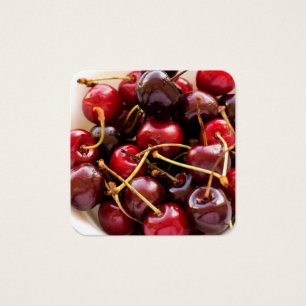 Cartes De Visite bol de cerises
