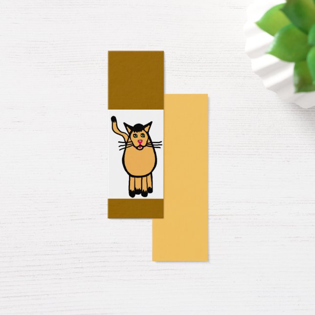 Cartes De Visite Bonjour au chat (Bureau)