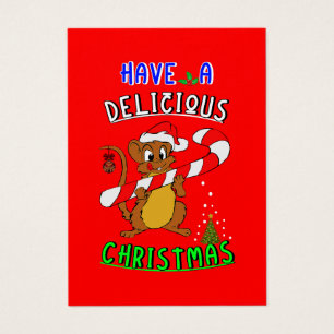 Cartes De Visite Bonne Noël 25 Décembre Noël