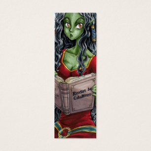 Cartes De Visite Bookmark Dragon and Knight