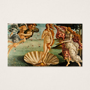 Cartes De Visite Botticelli - La Naissance De Vénus