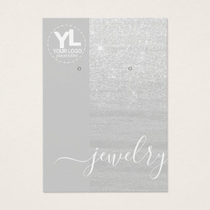 Cartes De Visite Boucles d'oreilles longues Afficher Glamor Parties