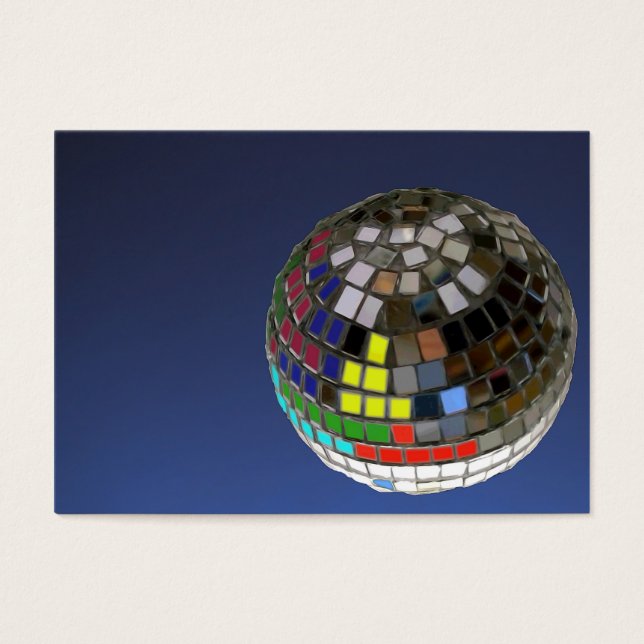 Cartes De Visite boule disco (Devant)