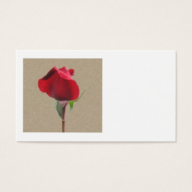 Cartes De Visite Boule rouge (Devant)
