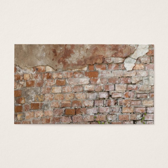Cartes De Visite Brick wall (Devant)
