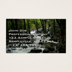 Cartes De Visite Bridalveil Creek à Yosemite National Park