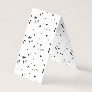 Cartes de visite brillants - élégant et unique