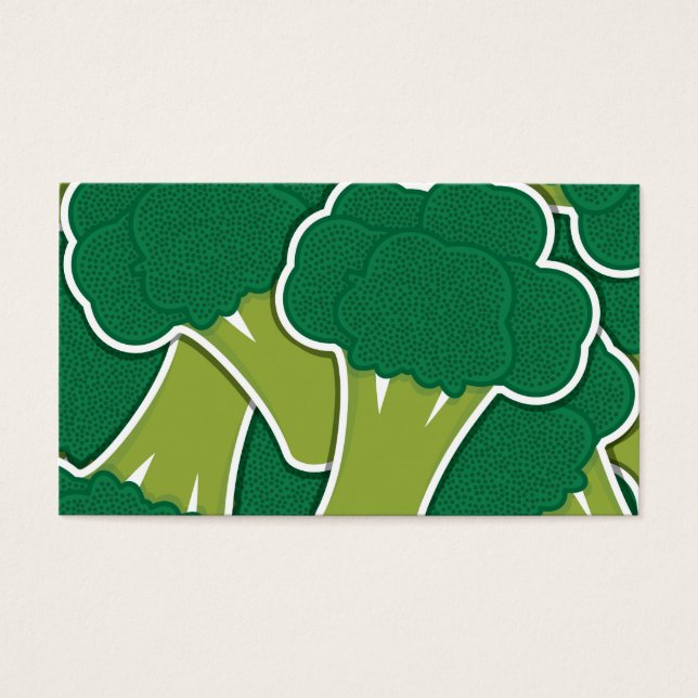Cartes De Visite Brocoli (Devant)