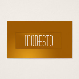 Cartes De Visite Bronze brillant