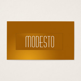 Cartes De Visite Bronze brillant