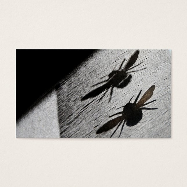 Cartes De Visite Bumer Bee Silhouette Ombre (Devant)