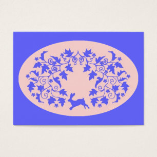 Cartes De Visite Bunny Stencil