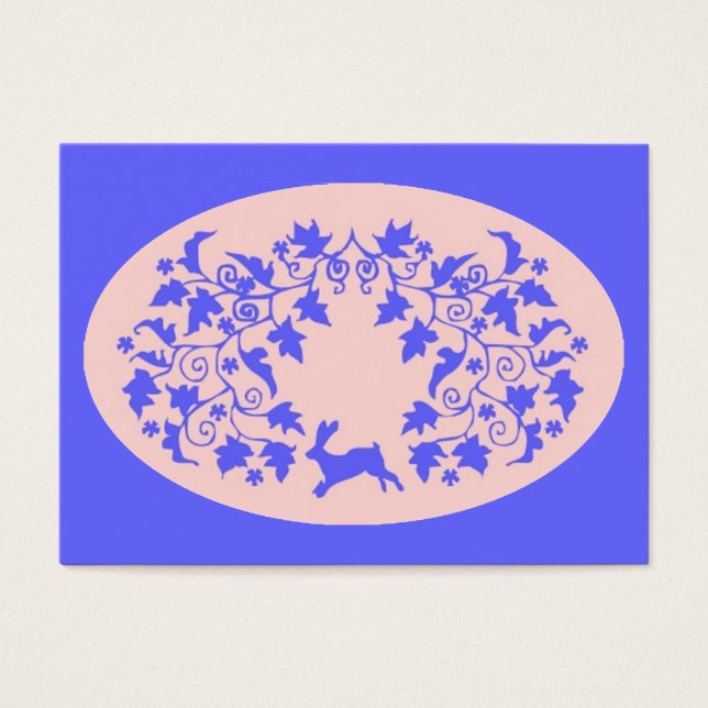 Cartes De Visite Bunny Stencil (Devant)