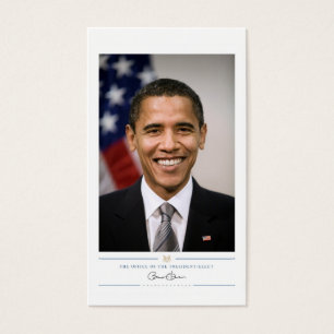 Cartes De Visite Bureau du président élu Barack Obama
