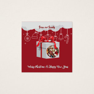 Cartes De Visite cadeau de Noël