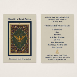 Cartes De Visite Cadeau de prière pour l'anniversaire de l'ordinati