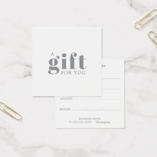 Cartes De Visite Cadeau promotionnel pour salon d'affaires