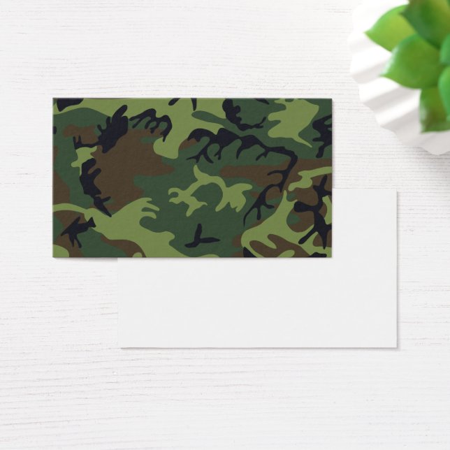 Cartes De Visite Camion militaire de Green Forest (Bureau)