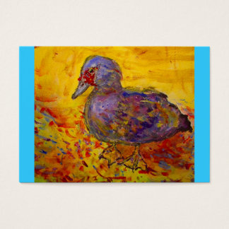 Cartes De Visite canard de muscovy