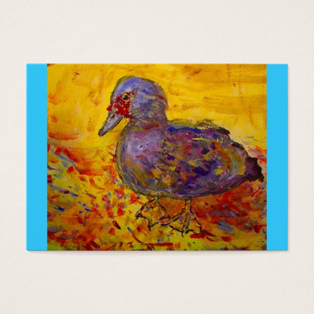 Cartes De Visite canard de muscovy (Devant)