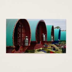 Cartes De Visite Caravanes gitanes bohémiennes