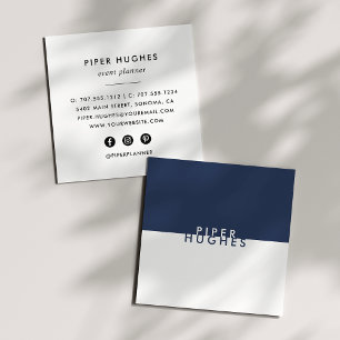 Cartes de visite Carrés minimalistes modernes Ma
