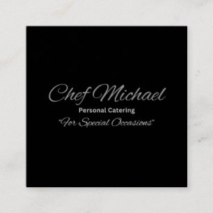 Cartes de visite Carrés personnalisés, Cartes Matt