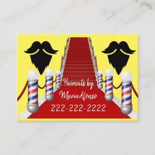 Cartes de visite, Cartes de visite Barbershop