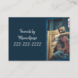 Cartes de visite, Cartes de visite de Barbershop