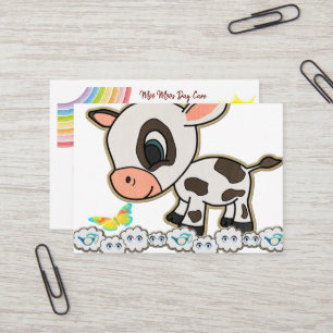 Cartes de visite, Cartes de visite de la vache en 