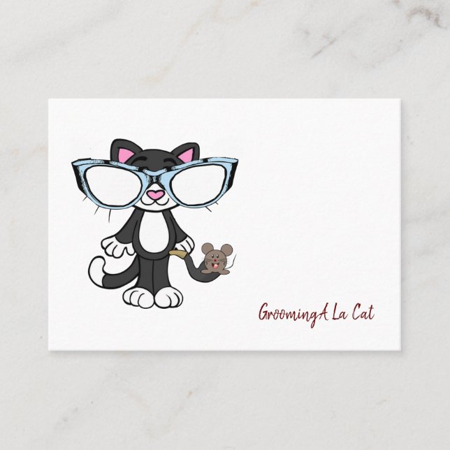 Cartes de visite, Cartes de visite pour Toilettage (Devant)