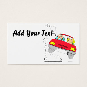 Cartes De Visite Cartographie de voiture