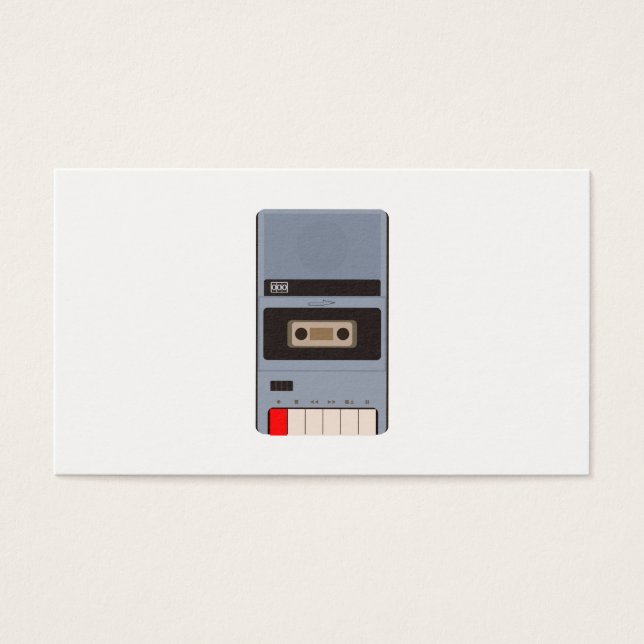 Cartes De Visite Cassette vidéo (Devant)