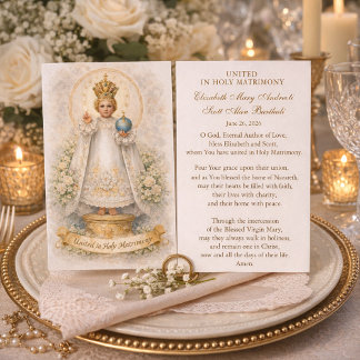 Cartes De Visite Catholic Wedding Prayer Card Betrothal 