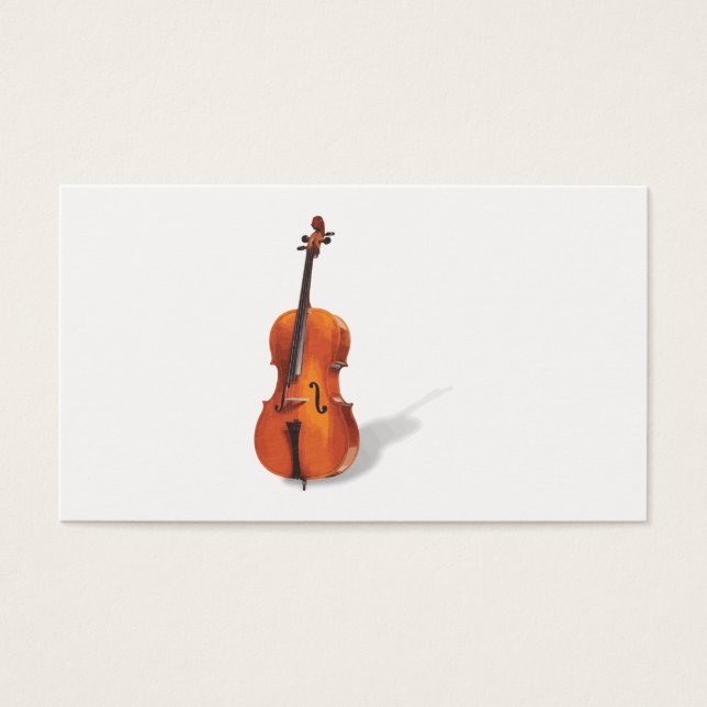 Cartes De Visite Cello (Devant)