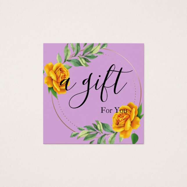 Cartes De Visite Certificat cadeau d'entreprise simple et moderne (Devant)