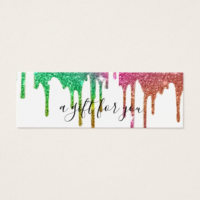 Cartes De Visite Certificat cadeau d'entreprise simple et moderne (Devant)