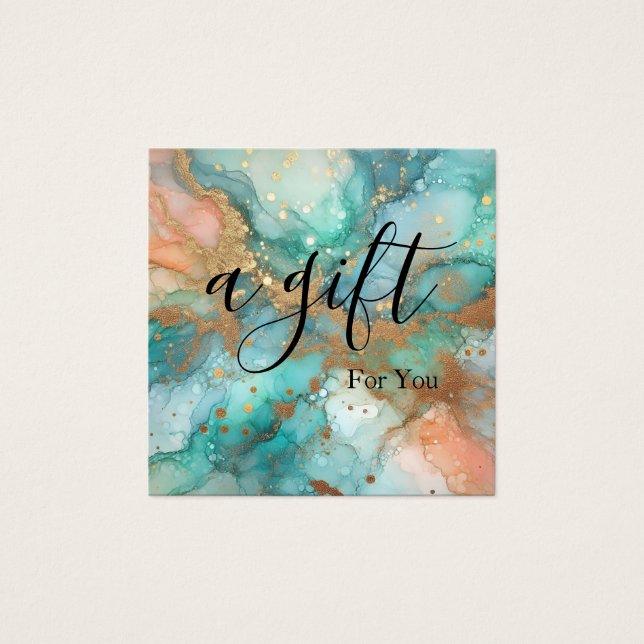 Cartes De Visite Certificat-cadeau d'entreprise simple et moderne (Devant)