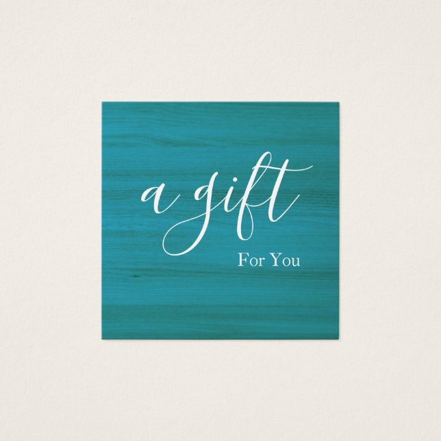 Cartes De Visite Certificat cadeau d'entreprise simple et moderne (Devant)