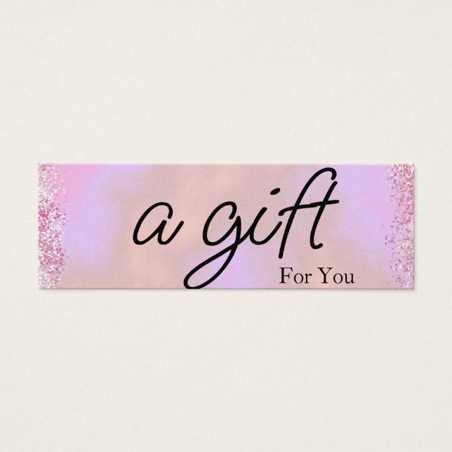 Cartes De Visite Certificat cadeau d'entreprise simple et moderne (Devant)