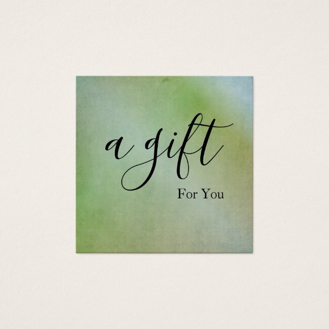 Cartes De Visite Certificat cadeau d'entreprise simple et moderne (Devant)