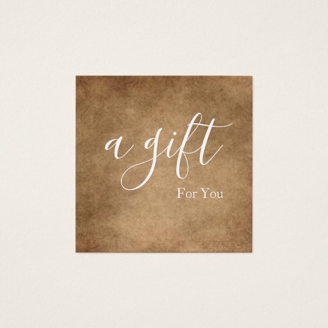 Cartes De Visite Certificat cadeau d'entreprise simple et moderne (Devant)