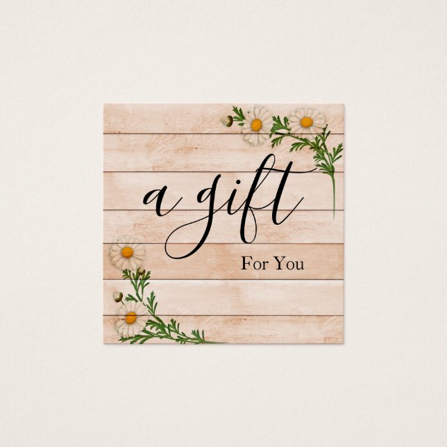 Cartes De Visite Certificat cadeau d'entreprise simple et moderne (Devant)